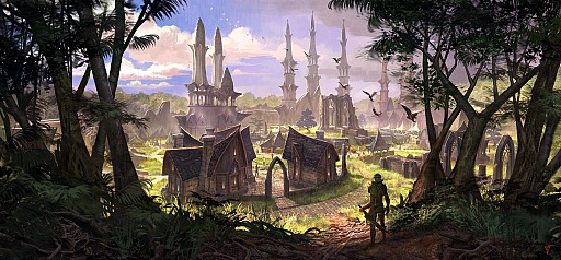 画像ギャラリー No.002のサムネイル画像 / ［E3 2012］Bethesdaブースで「The Elder Scrolls Online」のプレイデモ初公開。シロディールをめぐるPvPモードにも期待
