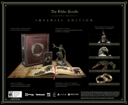 画像ギャラリー No.003のサムネイル画像 / 「The Elder Scrolls Online」，8分を超える最新トレイラーが公開。豪華特典が同梱される「Imperial Edition」も正式発表