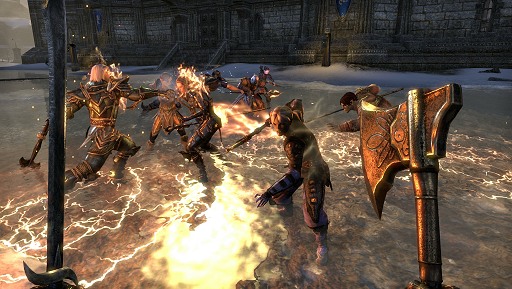 画像ギャラリー No.006のサムネイル画像 / スケール感が半端ではない「The Elder Scrolls Online」のPvPコンテンツ「Alliance War（同盟戦争）」。攻城兵器の弾が飛び交う戦場からプレイレポートをお届け