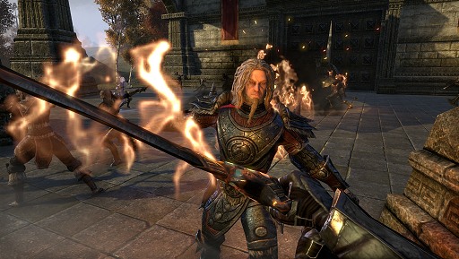 画像ギャラリー No.009のサムネイル画像 / スケール感が半端ではない「The Elder Scrolls Online」のPvPコンテンツ「Alliance War（同盟戦争）」。攻城兵器の弾が飛び交う戦場からプレイレポートをお届け