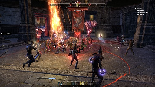画像ギャラリー No.012のサムネイル画像 / スケール感が半端ではない「The Elder Scrolls Online」のPvPコンテンツ「Alliance War（同盟戦争）」。攻城兵器の弾が飛び交う戦場からプレイレポートをお届け