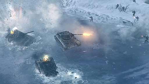 画像ギャラリー No.004のサムネイル画像 / 「Company of Heroes 2」，「氷結」を表現する「ColdTech System」の開発を発表。新たなスクリーンショットも公開に