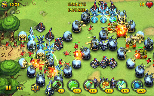 画像ギャラリー No.002のサムネイル画像 / シミュレーションゲーム「Great Little War Game」と「Fieldrunners HD」がセール中。Androidアプリセール情報