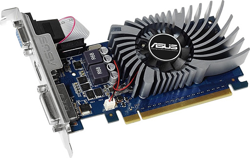 画像ギャラリー No.001のサムネイル画像 / ASUS，GK208版のGT 640カード発表。「防塵ファン」採用で高耐久を謳う