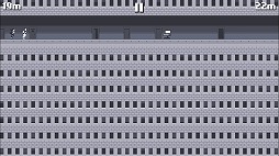 画像ギャラリー No.006のサムネイル画像 / モノトーンの世界を走りぬけるランニングゲーム「Canabalt」を紹介する「（ほぼ）日刊スマホゲーム通信」第1948回