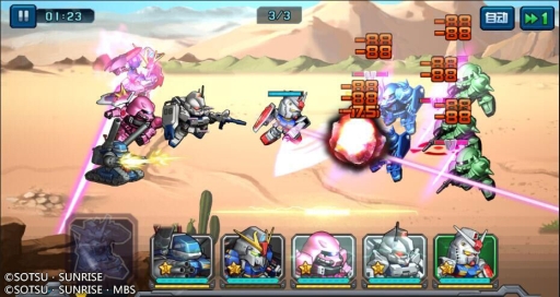 画像ギャラリー No.002のサムネイル画像 / 中国で初の「機動戦士ガンダム」公式ゲームアプリがスマホ向けに配信開始
