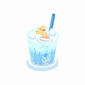 画像ギャラリー No.008のサムネイル画像 / 「クックと魔法のレシピ」，“空想水族館”のキャラが登場するコラボを開催
