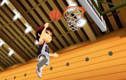 画像ギャラリー No.018のサムネイル画像 / 「黒子のバスケ キセキの試合」登場キャラクターの一部と基本的なゲームの流れを紹介。必殺技発動時には，オリジナルカットインも挿入される