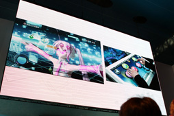 画像ギャラリー No.019のサムネイル画像 / ［TGS 2012］「初音ミク Project DIVA Arcade」に「Project mirai」から4曲が追加。開発陣トークが盛りだくさんの「オビでぃばっ！（2日目）」