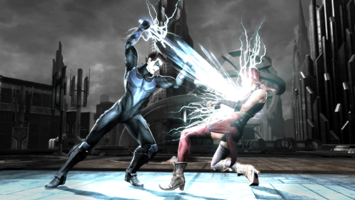 画像ギャラリー No.002のサムネイル画像 / 格闘ゲーム「Injustice: Gods Among Us」の最新ムービーが公開。DCコミックスのキャラクターが,人間を超えた激しいバトルを繰り広げる