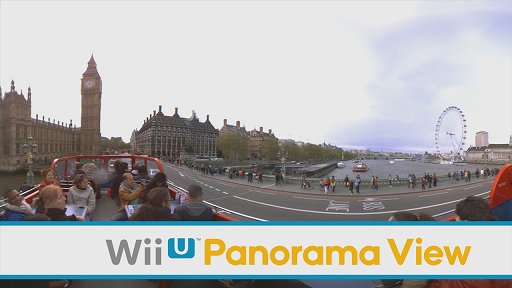 画像ギャラリー No.001のサムネイル画像 / 任天堂,Wii U Game Padで実写映像を360度見渡せるダウンロード専用ソフト「Wii U Panorama View」を配信。ロンドンや京都へ旅に出よう