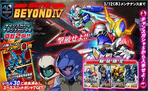 画像ギャラリー No.002のサムネイル画像 / 「SDガンダムオペレーションズ」で「BEYONDIVキャンペーン＆イベント」が開催