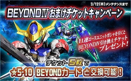 画像ギャラリー No.015のサムネイル画像 / 「SDガンダムオペレーションズ」で「BEYONDIVキャンペーン＆イベント」が開催