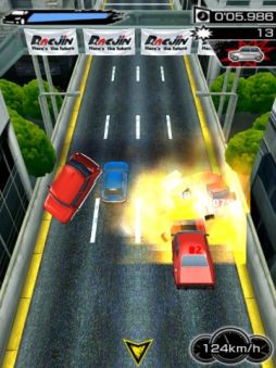 画像ギャラリー No.005のサムネイル画像 / スマフォ向け3Dカーアクションゲーム「激突！！ワイルドドライブ」が配信中