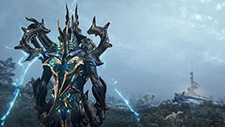 画像ギャラリー No.004のサムネイル画像 / 「Warframe」，最新のPrime Warframe「Caliban」を実装。接近戦では大鎌を振るい，遠距離からはスナイパーライフルで電撃を放つ