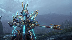 画像ギャラリー No.005のサムネイル画像 / 「Warframe」，最新のPrime Warframe「Caliban」を実装。接近戦では大鎌を振るい，遠距離からはスナイパーライフルで電撃を放つ