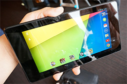 画像ギャラリー No.004のサムネイル画像 / 日本でもついに発売となる「Nexus 7（2013）」ファーストインプレッション。気になる性能もチェックしてきた