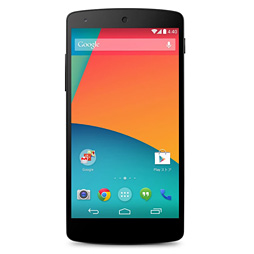 画像ギャラリー No.002のサムネイル画像 / Google，Android 4.4“KitKat”採用スマホ「Nexus 5」を国内発売。ストレージ容量16GBで3万9800円から 