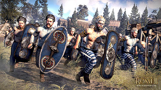 画像ギャラリー No.002のサムネイル画像 / 「Total War: Rome II」の新たなプレイアブル勢力「Iceni」発表。あの，首投げバーバリアンユニットも復活するのか