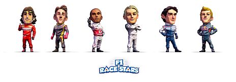 画像ギャラリー No.004のサムネイル画像 / 「F1 RACE STARS」発売日が12月13日に決定。デフォルメされたマシンがポップな街を走るスクリーンショットのほか，メインビジュアルや特徴も明らかに