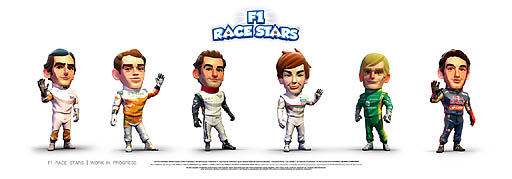 画像ギャラリー No.004のサムネイル画像 / 「F1 RACE STARS」のインプレッションを掲載。コードマスターズから2013年3月7日に発売される本作は，手軽に遊べる異色のF1ゲーム