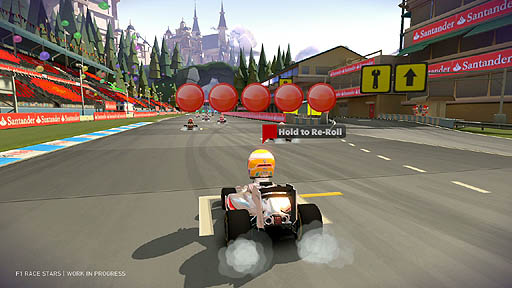 画像ギャラリー No.007のサムネイル画像 / 「F1 RACE STARS」のインプレッションを掲載。コードマスターズから2013年3月7日に発売される本作は，手軽に遊べる異色のF1ゲーム