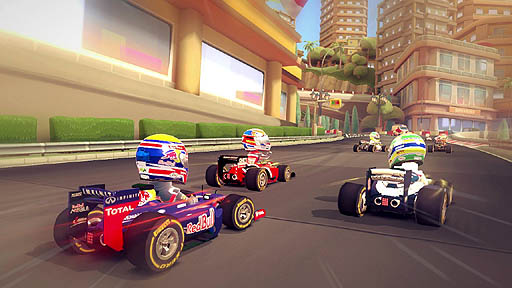 画像ギャラリー No.013のサムネイル画像 / 「F1 RACE STARS」のインプレッションを掲載。コードマスターズから2013年3月7日に発売される本作は，手軽に遊べる異色のF1ゲーム