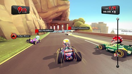 画像ギャラリー No.013のサムネイル画像 / 「F1 RACE STARS」の公式サイトがオープン。ゲーム中に登場するサーキットや，サーキット場に施される仕掛けについての情報が公開に