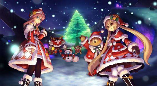 画像ギャラリー No.001のサムネイル画像 / 「セレスアルカ」，クリスマスアバターで限定クエストに挑戦だ