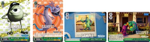 画像ギャラリー No.004のサムネイル画像 / 「ヴァイスシュヴァルツ」，7月29日に「トライアルデッキ＋(プラス) Monsters, Inc.」が発売