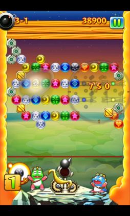画像ギャラリー No.002のサムネイル画像 / Android向け「NEWパズルボブル」がdメニューのタイトーステーションで配信