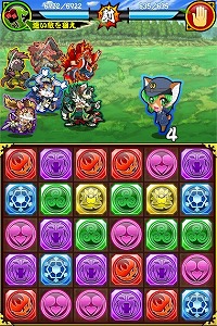 画像ギャラリー No.001のサムネイル画像 / 「戦国パズル!!あにまる大合戦」，“テワタサナイーヌ”コラボが登場