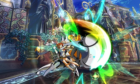 画像ギャラリー No.039のサムネイル画像 / AC版「BLAZBLUE CHRONOPHANTASMA」，秋のバージョンアップで「セリカ=A=マーキュリー」と「Λ-No.11-（ラムダ）」が参戦