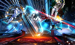 画像ギャラリー No.044のサムネイル画像 / AC版「BLAZBLUE CHRONOPHANTASMA」，秋のバージョンアップで「セリカ=A=マーキュリー」と「Λ-No.11-（ラムダ）」が参戦