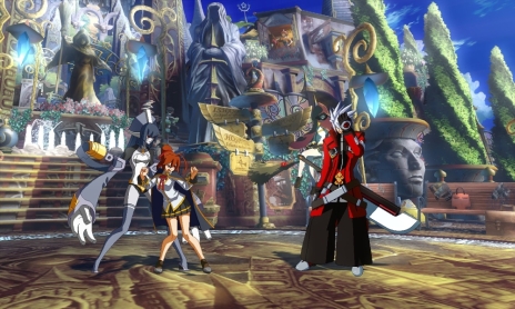 画像ギャラリー No.008のサムネイル画像 / AC版「BLAZBLUE CHRONOPHANTASMA」の最新バージョンが本日稼働開始。新プレイアブルキャラ「セリカ=A=マーキュリー」と「Λ- No.11-（ラムダ）」が参戦