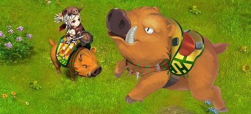 画像ギャラリー No.001のサムネイル画像 / 「ソラノヴァ」，干支の亥をモチーフにした新乗騎「猛進サング」が登場