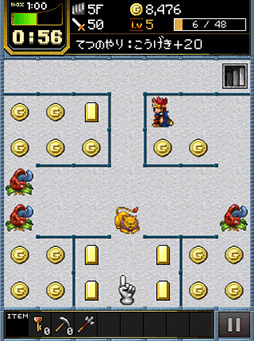 画像ギャラリー No.011のサムネイル画像 / なぞるだけの簡単操作が魅力！iOS向けアクションRPG「なぞダン」を紹介する「（ほぼ）日刊スマホゲーム通信」第59回