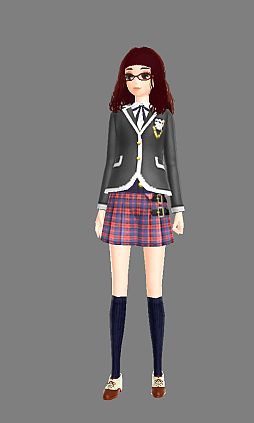 画像ギャラリー No.009のサムネイル画像 / 「わがままファッション GIRLS MODE よくばり宣言！」，LIZ LISA dollとのコラボ制服を配信