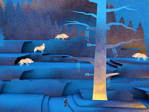 画像ギャラリー No.004のサムネイル画像 / イギリスのNyamyamが「Tengami」の制作をアナウンス。日本をテーマにした，実験的なインディーズゲーム