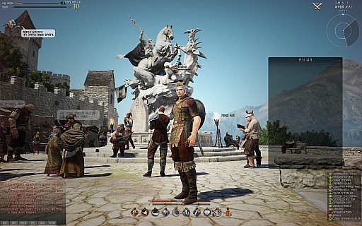 画像ギャラリー No.005のサムネイル画像 / なぜこんなものが動く……「黒い砂漠（仮）」韓国CBTバージョン体験レポート。あらゆる点で現状を超越した超弩級MMORPGだった