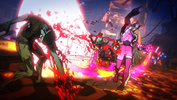 画像ギャラリー No.002のサムネイル画像 / 「YAIBA: NINJA GAIDEN Z」，映画「ヌイグルマーZ」とのタイアップCMの一般公開が開始に。ヌイグルマーZのコスチュームをまとったYAIBAの姿は必見