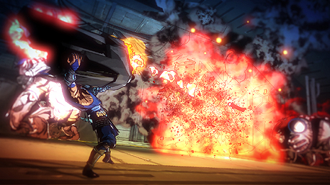 画像ギャラリー No.008のサムネイル画像 / 「YAIBA: NINJA GAIDEN Z」，カミカゼ・ヤイバと「NINJA GAIDEN」のリュウ・ハヤブサが激突する最新映像を公開