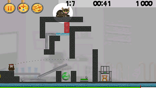 画像ギャラリー No.005のサムネイル画像 / ハムスターが主役のスマートフォン向けアクションパズル「Hamster:Attack!」を紹介する「（ほぼ）日刊スマホゲーム通信」第62回 