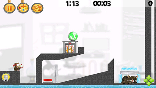 画像ギャラリー No.006のサムネイル画像 / ハムスターが主役のスマートフォン向けアクションパズル「Hamster:Attack!」を紹介する「（ほぼ）日刊スマホゲーム通信」第62回 