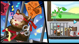 画像ギャラリー No.009のサムネイル画像 / ハムスターが主役のスマートフォン向けアクションパズル「Hamster:Attack!」を紹介する「（ほぼ）日刊スマホゲーム通信」第62回 