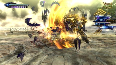 画像ギャラリー No.016のサムネイル画像 / 「ベヨネッタ2」，バトルに役立つテクニックの数々や隠し武器「ワンワン」など，本作をより深く楽しむための情報が公開