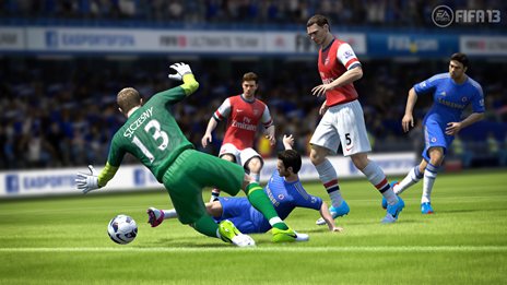 画像ギャラリー No.006のサムネイル画像 / Wii U版「FIFA 13 ワールドクラス サッカー」Wii U GamePadを使用した，ほかのコンシューマ機版とは異なる特徴的なゲームシステムを紹介