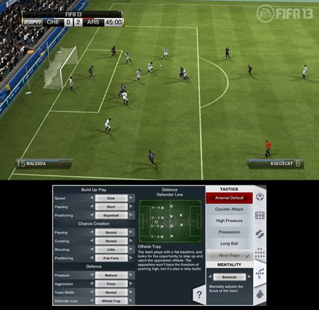 画像ギャラリー No.007のサムネイル画像 / Wii U版「FIFA 13 ワールドクラス サッカー」Wii U GamePadを使用した，ほかのコンシューマ機版とは異なる特徴的なゲームシステムを紹介