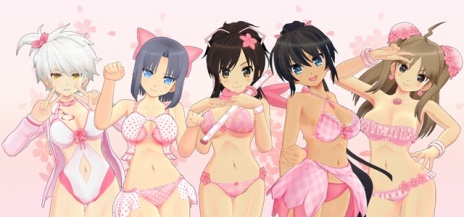 画像ギャラリー No.005のサムネイル画像 /  「閃乱カグラ SHINOVI VERSUS」「ESTIVAL VERSUS」の価格改定版が本日発売。シリーズ作品のDL版を対象とした期間限定セールも