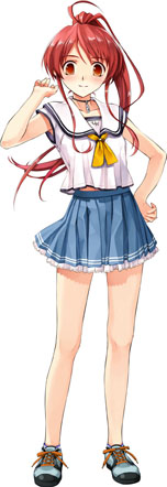 画像ギャラリー No.003のサムネイル画像 / 「水平線まで何マイル？ -ORIGINAL FLIGHT-」が12月20日に発売。PSP版独自のヒロインとなる香椎真澄が登場するほか，新規ストーリーなどを追加